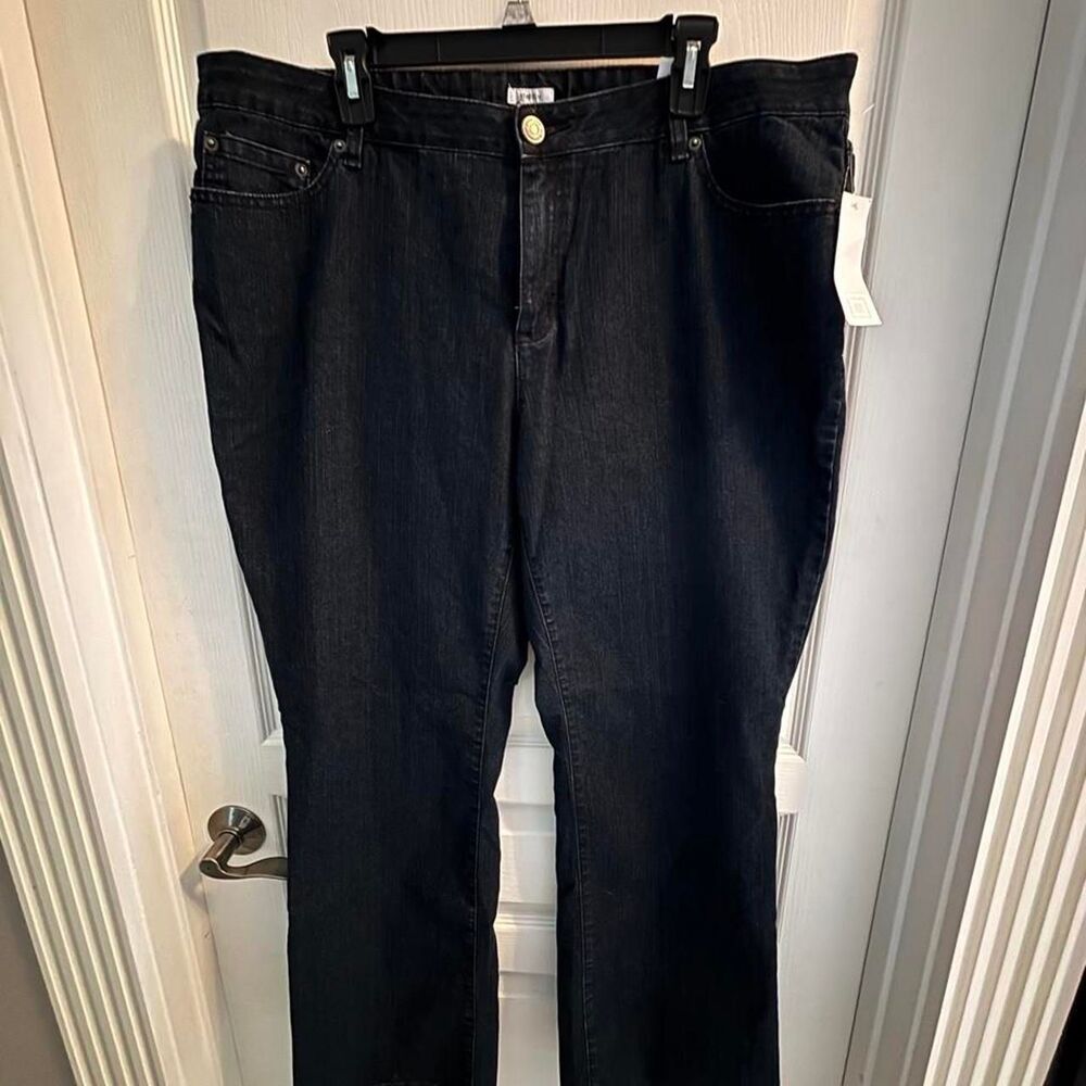 Liz Claiborne Women's Black Bootcut Jeans